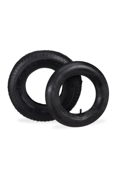 Relaxdays Anvelopă pentru roabă 4.00-8” cu cameră