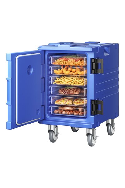 VEVOR Transportor izolat pentru tăvi alimentare, Capacitate: 90 L, Material: ...