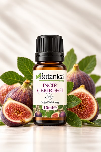 Botanica Pure 100% Pure Fig Seed Oil, Cold-Pressed, 10 mL, Skin & Hair Care O...