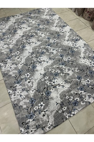 Yarençeyiz Patterned Rug Cover (No Rubber) - Fleece-lined, 6 m²