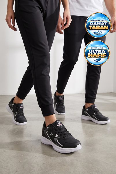 AYAKMOD Unisex Sneakers 2032 Black and White