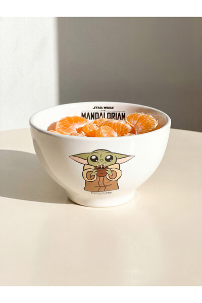 LC Waikiki Star wars the mandalorian printed ceramic bowl