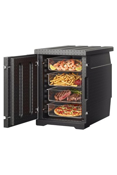 VEVOR Transportor izolat pentru tăvi alimentare, Capacitate: 90 L, Material: ...