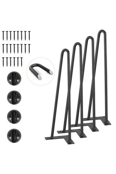 VEVOR Picioare de masă, Sarcină maximă: 227 kg, Material principal: oțel carb...