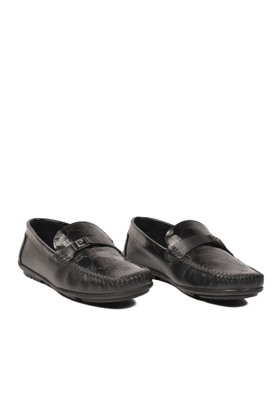 Pierre Cardin Men's Casual Shoes, Genuine Leather, 90305, Black Patent Leather