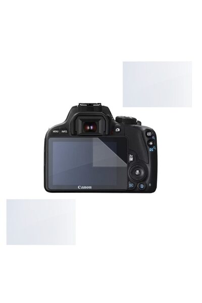 COMANDO Σετ προστασίας συμβατό με την Canon EOS 100D, Focus Shield, 2 ανθεκτι...