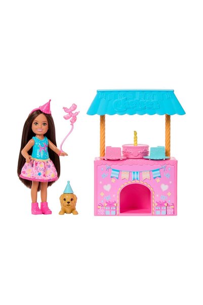 mattel Barbie: Familie și prieteni - Set surpriză aniversară Club Chelsea (JJ...