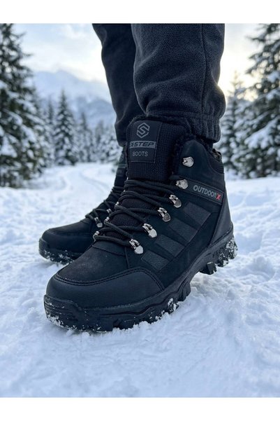 ERDAL KOÇYİĞİT AYAKKABI X-Step X3-14 Unisex Χειμερινές Μπότες με Μαλλί στο Εσ...