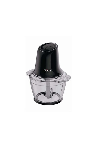 Oliver Voltz Food/ice chopper, 1-liter glass bowl, 2 stainless steel blades, ...