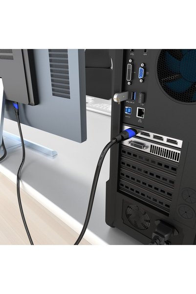 KABELDIREKT – 8K DisplayPort Kablo – 2,9m