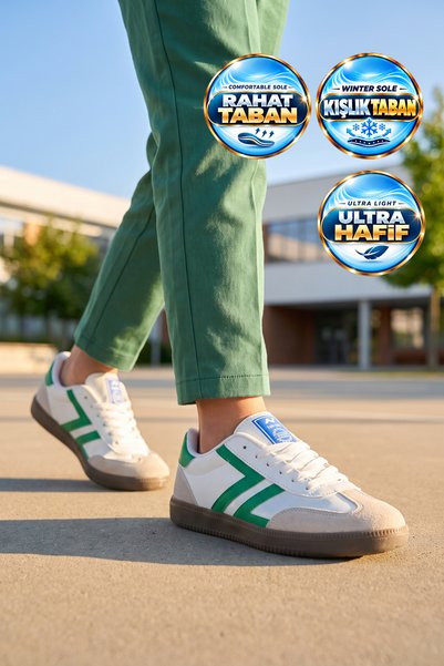 AYAKMOD Unisex Sneakers 234750 White-Green