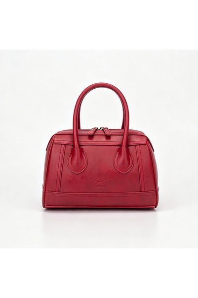 Qormuz Mini Travel Bag in Red