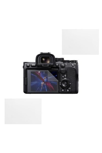 COMANDO Σετ προστασίας συμβατό με τη Sony Alpha 7S III, Focus Shield, 2 ανθεκ...