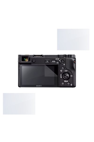 COMANDO Protection set compatible with Sony A6400, Focus Shield, 2 Durable Si...