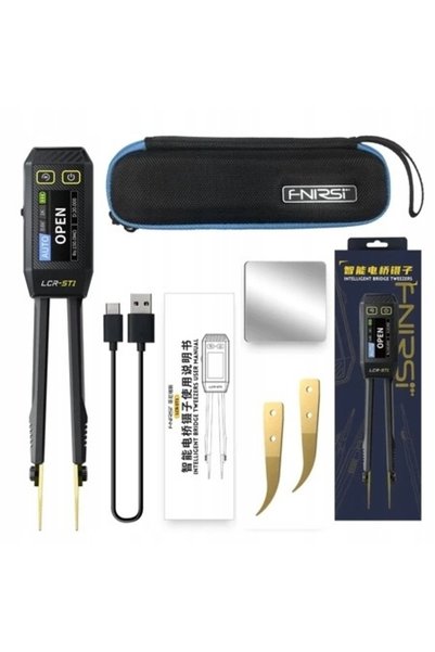FNIRSI LCR-ST1 Mini Pensetă Inteligentă, Tester Multimetru LCR-ST1 tip Pensetă