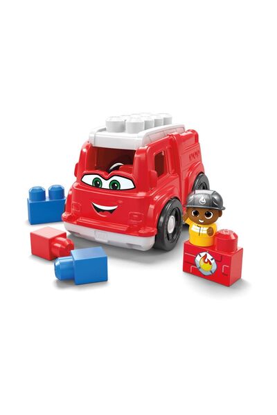 mattel Fisher-Price Mega Bloks „Първите строители“ – Пожарна кола „Фреди“ GXX08