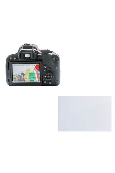 COMANDO Σετ προστασίας συμβατό με την Canon EOS 800D, Focus Shield, 1 ανθεκτι...