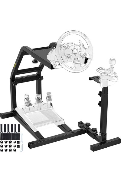 VEVOR Suport pentru volan de curse, Material: oțel carbon, Model: G29/27/25ZJ...