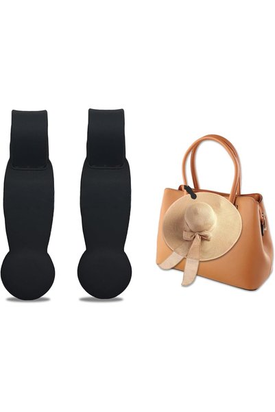 GENERAL Magnetic Hat Clip 2pcs Hat Holders for Travel on Bag, Hands Free Sili...