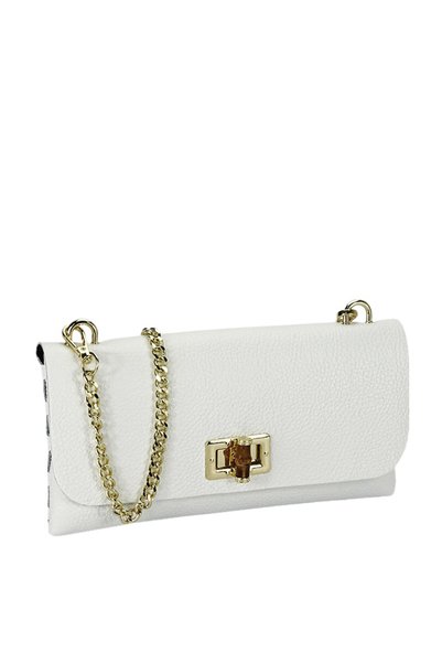 SOFILINE White genuine leather envelope bag B-2066 132