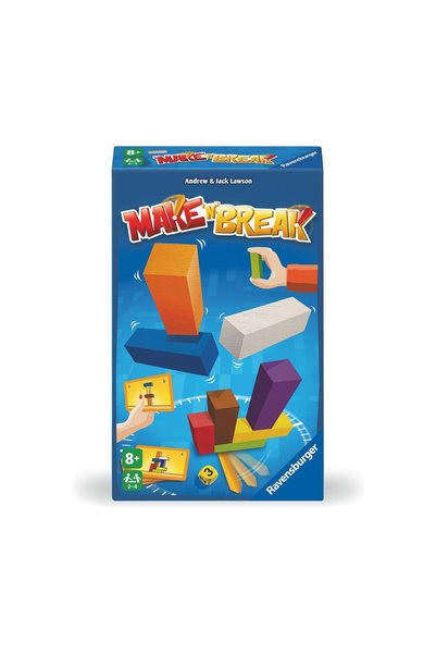 RAVENSBURGER Make'n'Break Travel Board Game (24813)