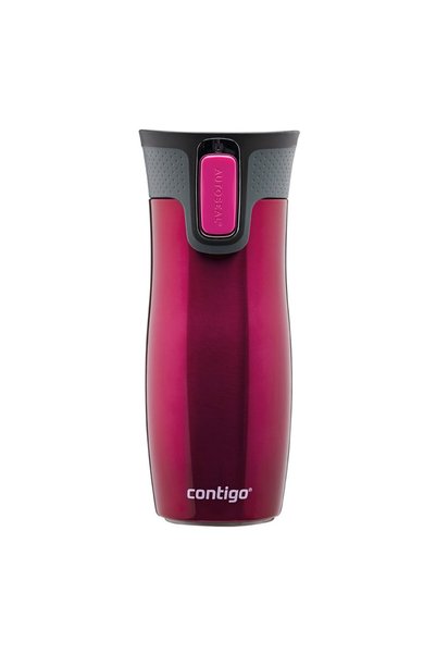 Contigo 470 ML STEEL THERMAL MUG WITH WEST LOOP AUTOSEAL LOCKING MECHANISM 47...