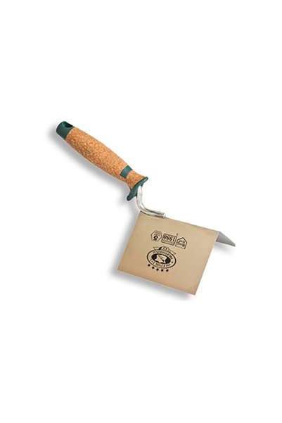 WISDOM Mistrie inox, colt exterior, sudura in puncte, 7.5x11 cm, maner pluta,...