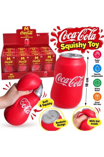JPT 18 cm Cola Can Gel Squishy Stress Relief Toy