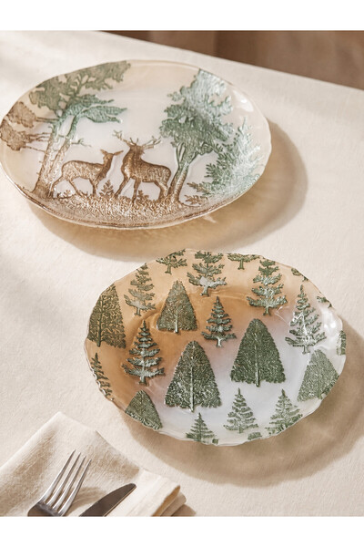 LC Waikiki Trendy Picks from Kübra Butik: Glass Serving Plate, 27 cm