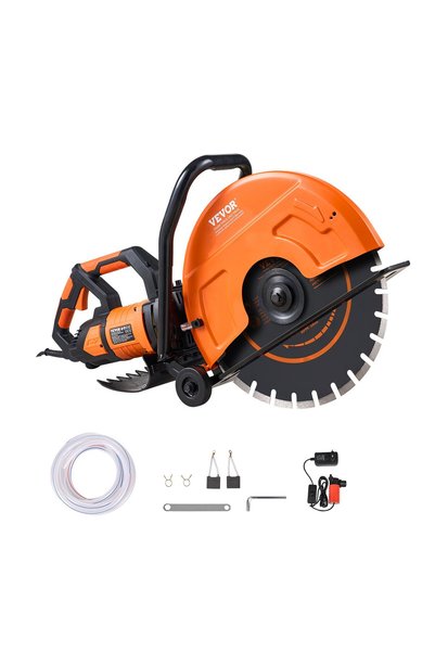 VEVOR Fierăstrău electric pentru beton, Putere: 3200 W, Tensiune nominală: 12...