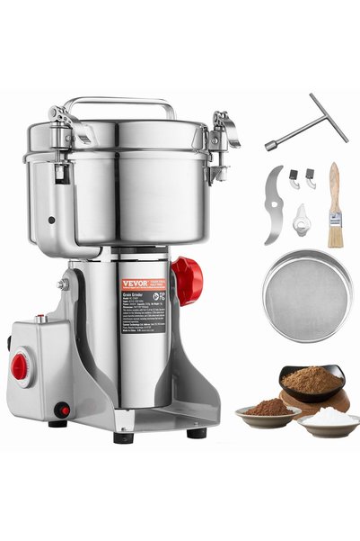 VEVOR Grain mill grinder, Power: 3400 W, Model number: HC-2500Y, Product dime...