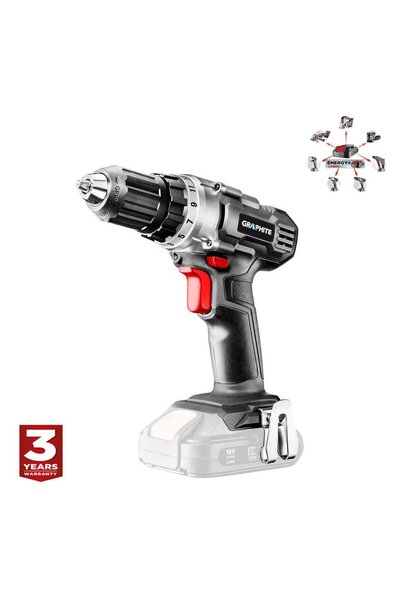 WISDOM Fierăstrău electric de 18 V, fără baterie, mandrină de 10 mm, 44 Nm, G...