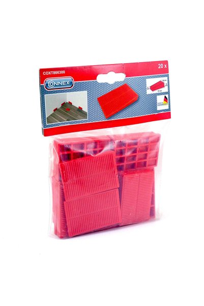 WISDOM Pana din plastic pentru montaj parchet, set 20 buc, Connex