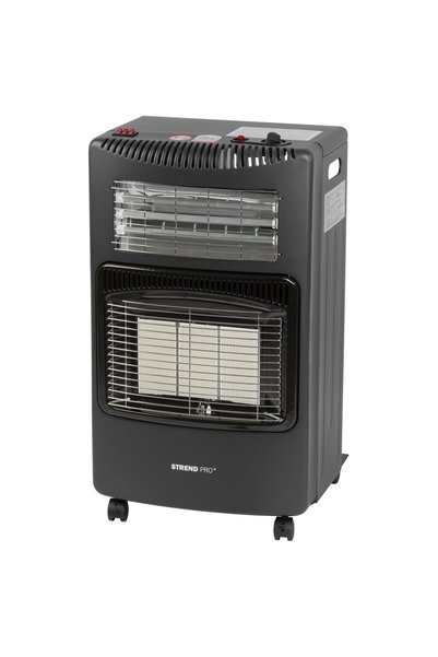 WISDOM Incalzitor pe gaz, 2 in 1, ventilator electric, aprindere piezoelectri...