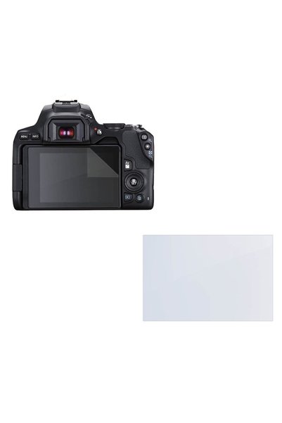 COMANDO Σετ προστασίας συμβατό με την Canon EOS 200D, Focus Shield, 1 ανθεκτι...