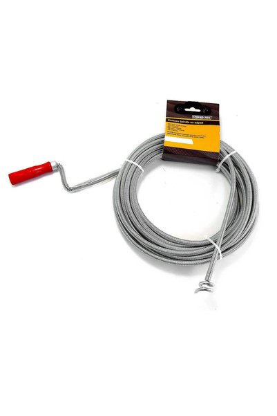 WISDOM Spirala, sarpe, desfundat canalizare, 9 mm x 5 m