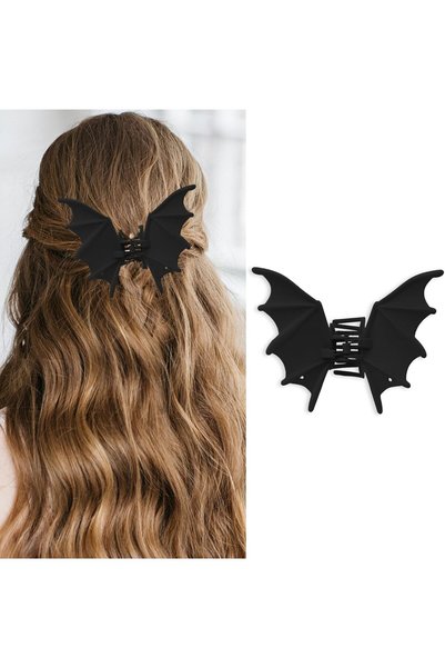 Generic Halloween Bat Hair Clips for Women French Metal Bat Hair Claw Clips M...