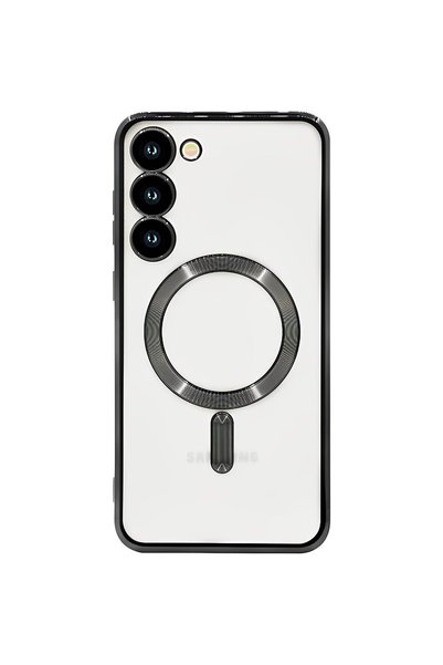 OEM Ultra-Soft Silicone Case with Metallic Edges, Luxury Magsafe, compatible ...