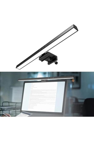 GoodTool شريط إضاءة لشاشة الكمبيوتر المحمول، أضواء LED للشاشة بثلاثة ألوان (3...
