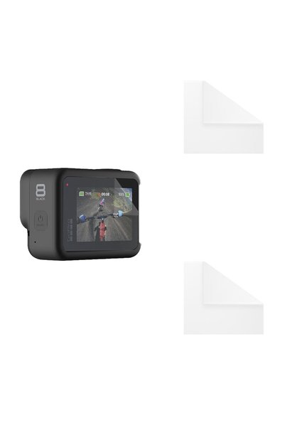 COMANDO Protective set compatible with GoPro Hero 8 Black, Focus Shield, 2 Re...