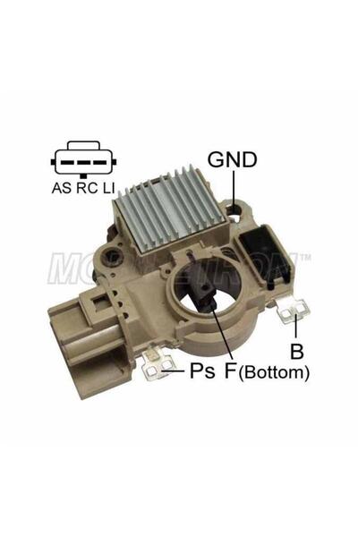 Mobiletron 12V KÖMÜRLÜ KONJEKTÖR MITSUBISHI TİPİ (3 FİŞ) (AS-RC-LI) FORD