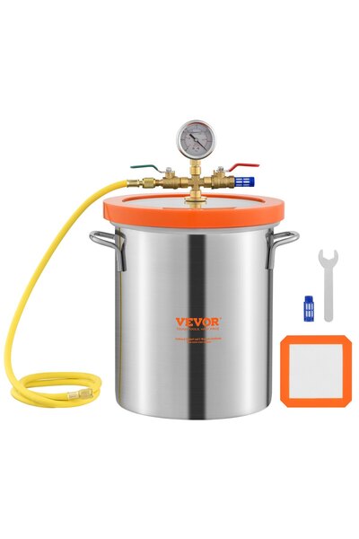 VEVOR Vacuum chamber, Product dimensions: φ280 x 300 mm, Product model: T5