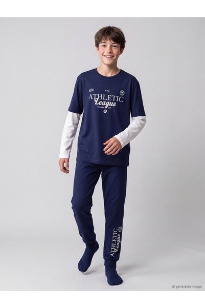 LC Waikiki Trendy Picks from Kübra Butik: Printed Boys' Pajama Set