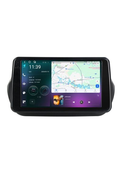 SMARTNAVI Sistem de navigație dedicat Android pentru Fiat Qubo 2008-2019, 12 ...