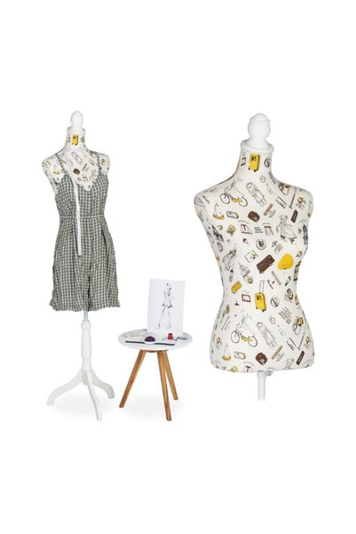 Relaxdays Adjustable Tailors Dummy London