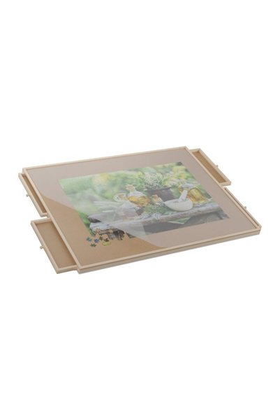 Relaxdays Placă de puzzle înclinabilă și pivotantă