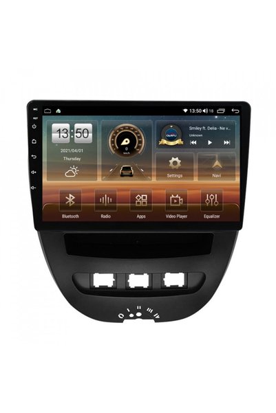 SMARTNAVI Navigatie dedicata Android Citroen C1 I 2005-2014, 8GB RAM, Android...