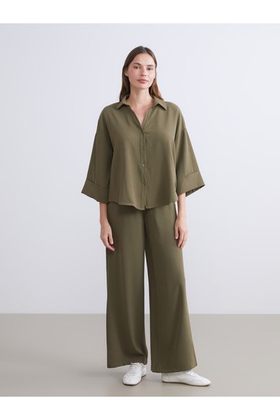 LC Waikiki Trendy Picks from Kübra Butik: Women's Wide-Leg Pants with a Draws...