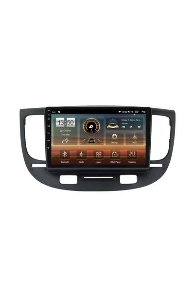 SMARTNAVI Navigatie dedicata Android Kia Rio II 2005-2011, 4GB RAM, Android A...