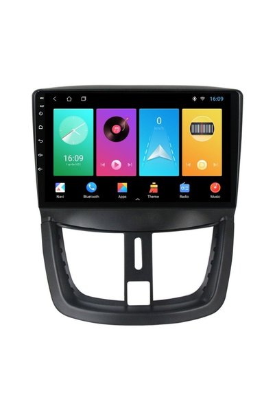 SMARTNAVI Navigatie dedicata Android Peugeot 206+ 2009-2014, 2GB RAM, Android...